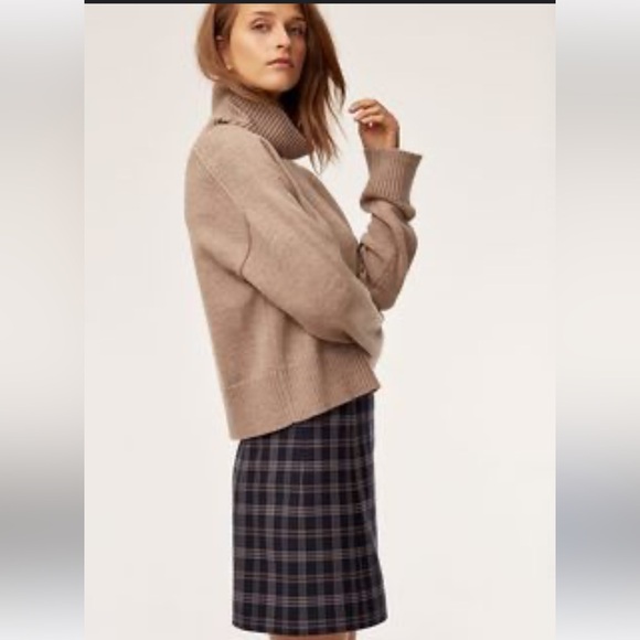 Babaton Aritzia Titus Turtleneck Sweater Sz S - Picture 2 of 7